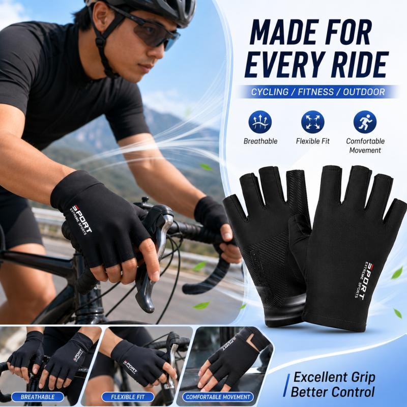 Half Finger Cycling Gloves for - Workout Glove Gym ulasan dan harga