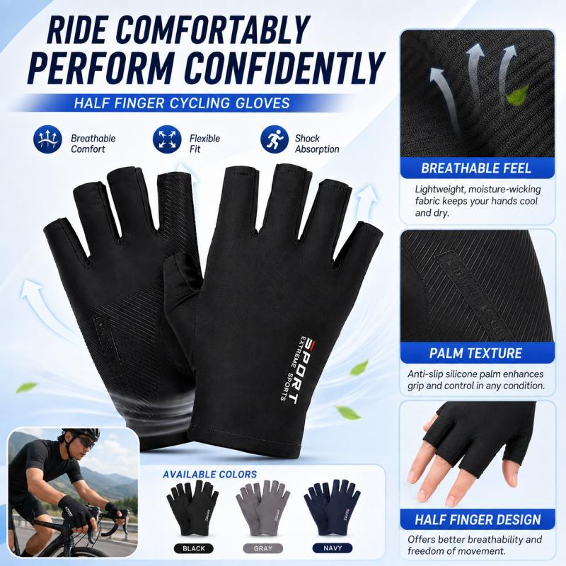 Half Finger Cycling Gloves for - Workout Glove Gym ulasan dan harga