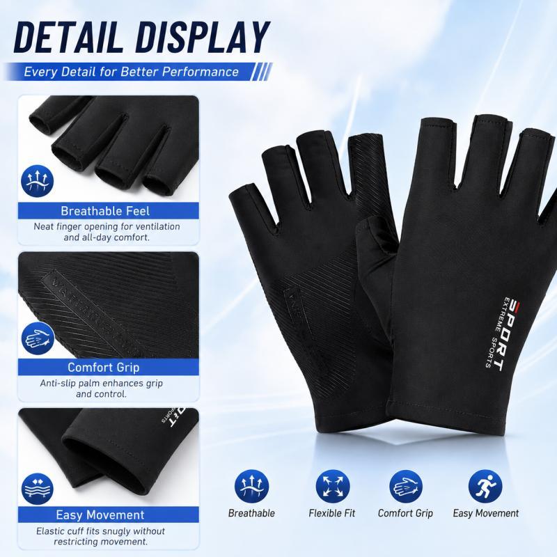 Half Finger Cycling Gloves for - Workout Glove Gym ulasan dan harga