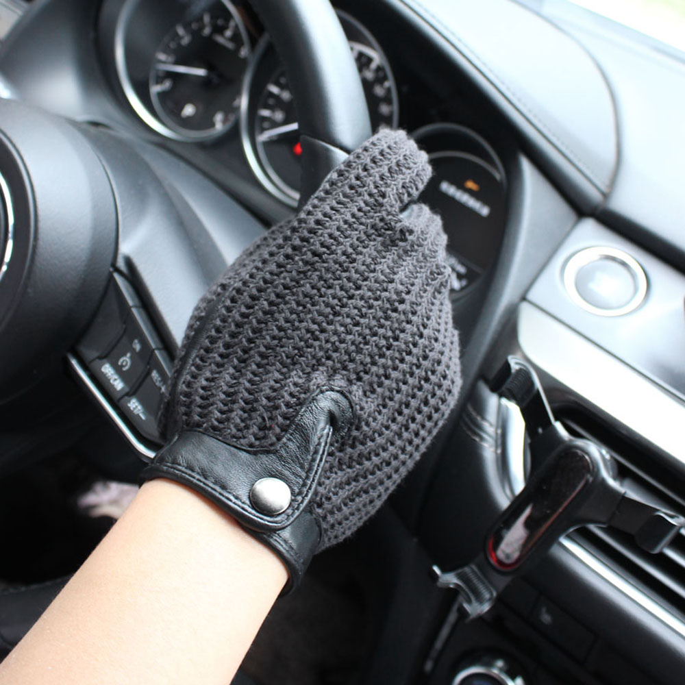 High Quality New Leather Men's - Leather Driving Glove ulasan dan harga