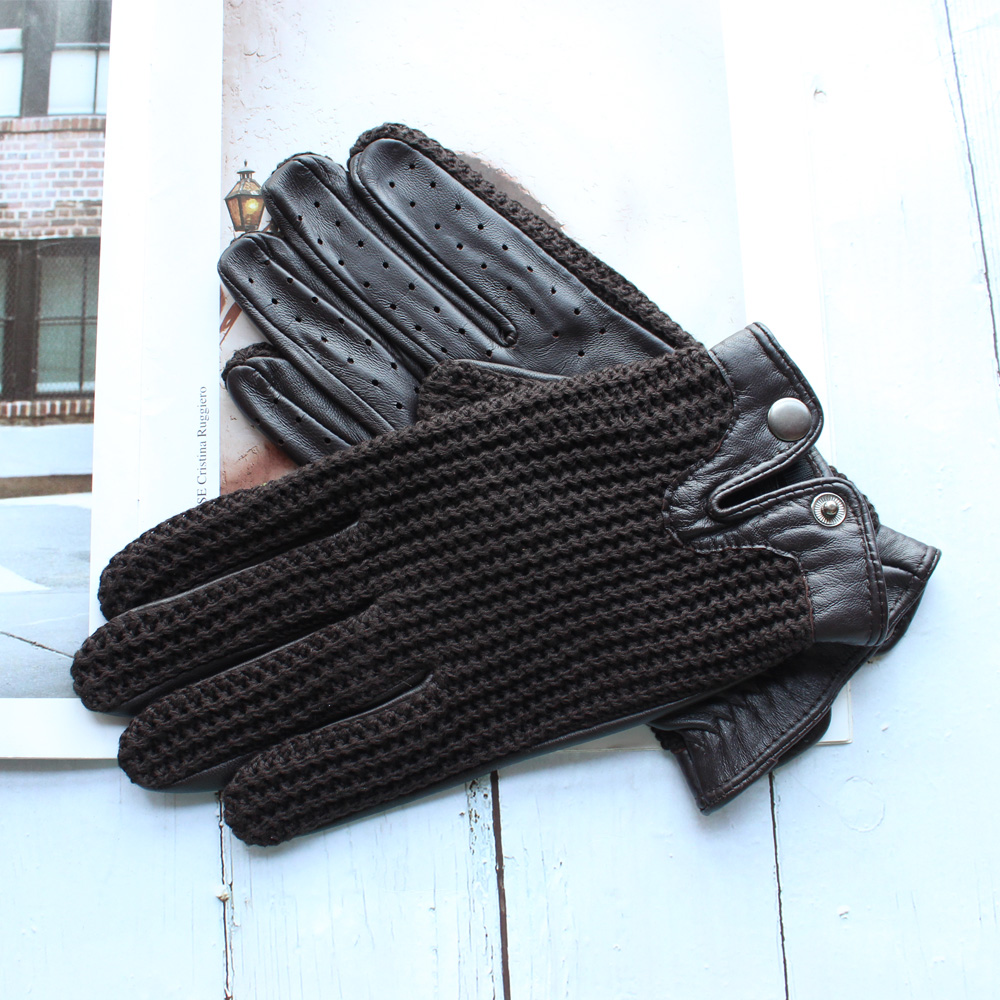 High Quality New Leather Men's - Leather Driving Glove ulasan dan harga