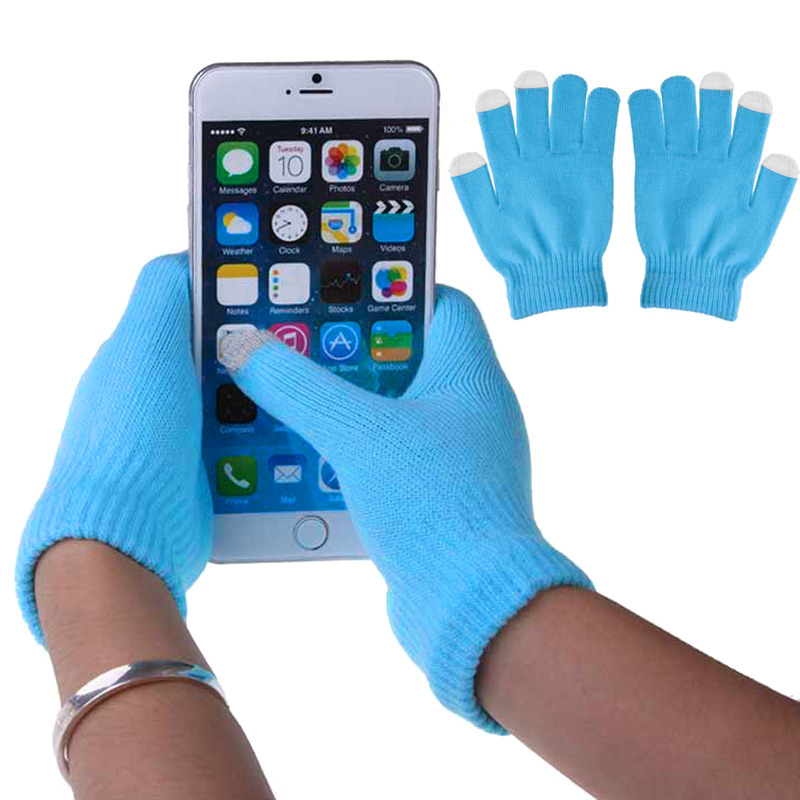 1 Pair Unisex Winter Warm Capa - Touchscreen Glove Capacitive ulasan dan harga