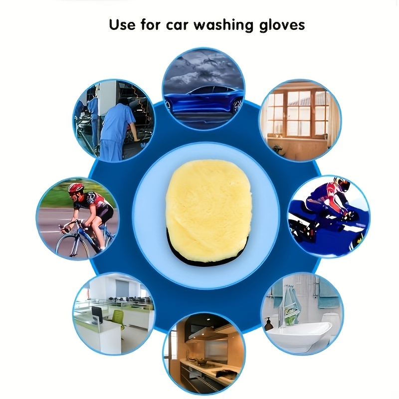 Car Wash Wool Gloves Thickened - Wool Glove Lined ulasan dan harga