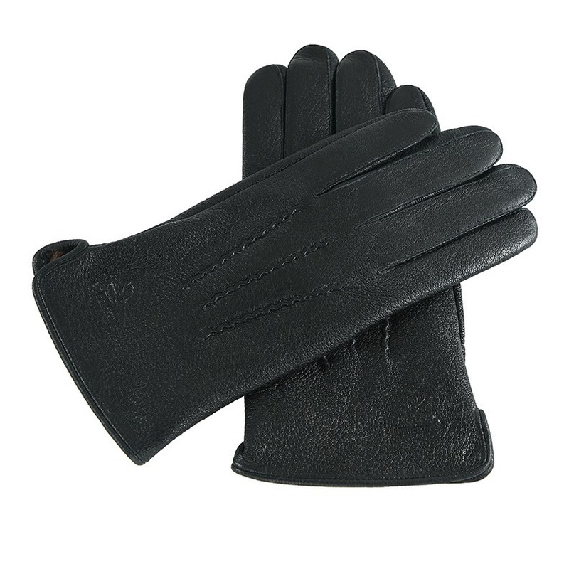 Men's faux deer leather wool-l - Wool Glove Lined ulasan dan harga