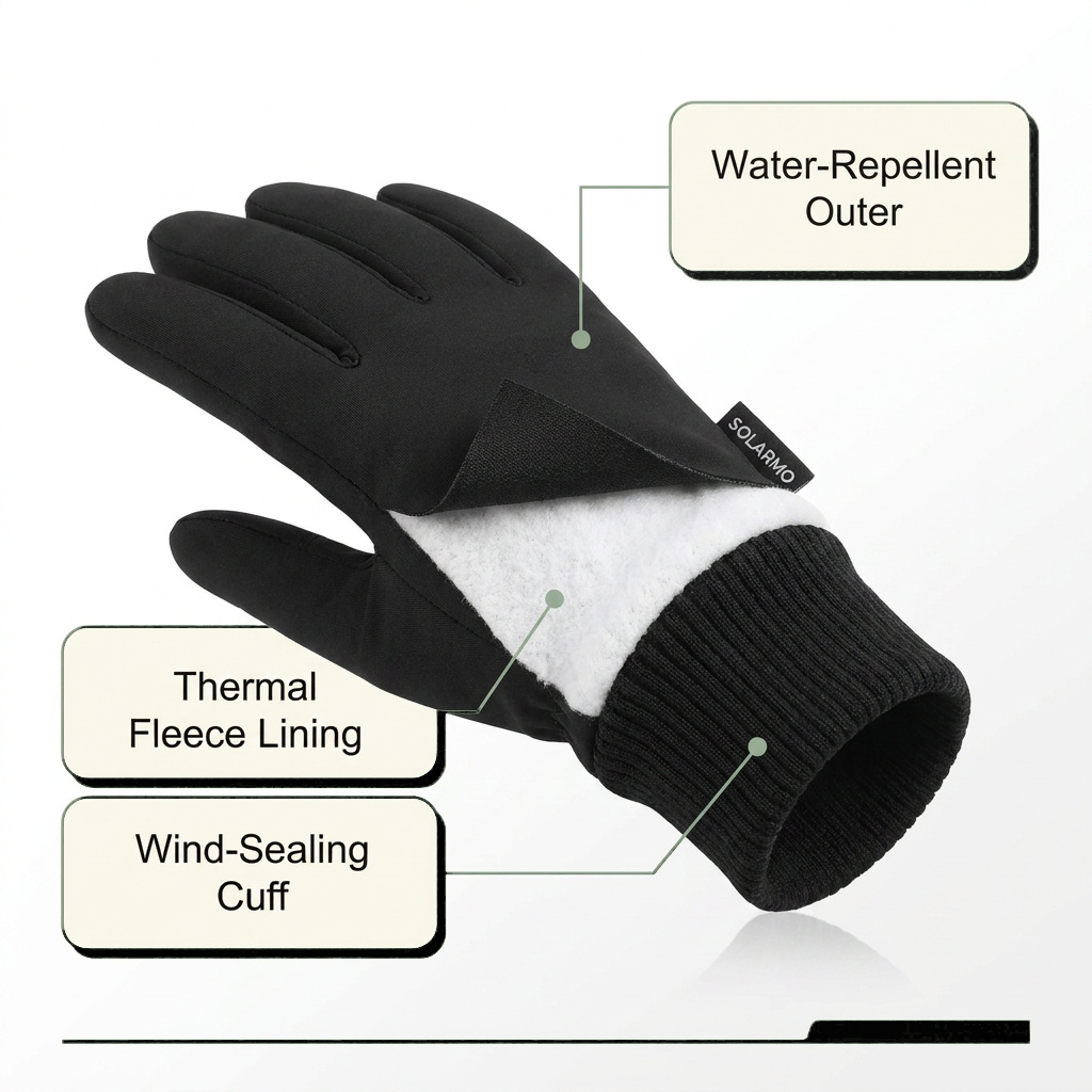 Cold Weather Cycling Gloves, T - Winter Glove Insulated ulasan dan harga