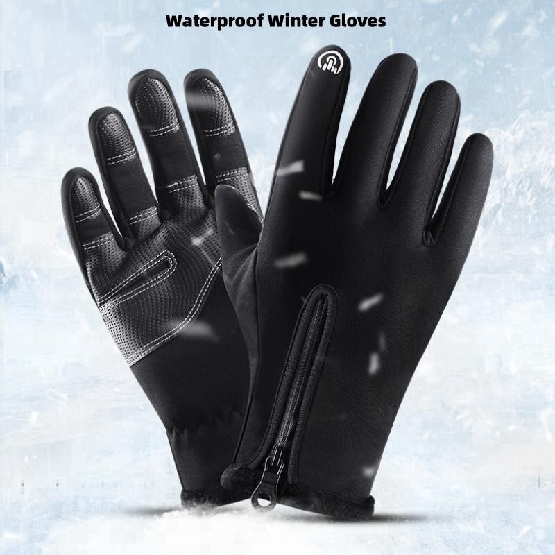 Winter Warm Gloves Men Women T - Leather Driving Glove ulasan dan harga