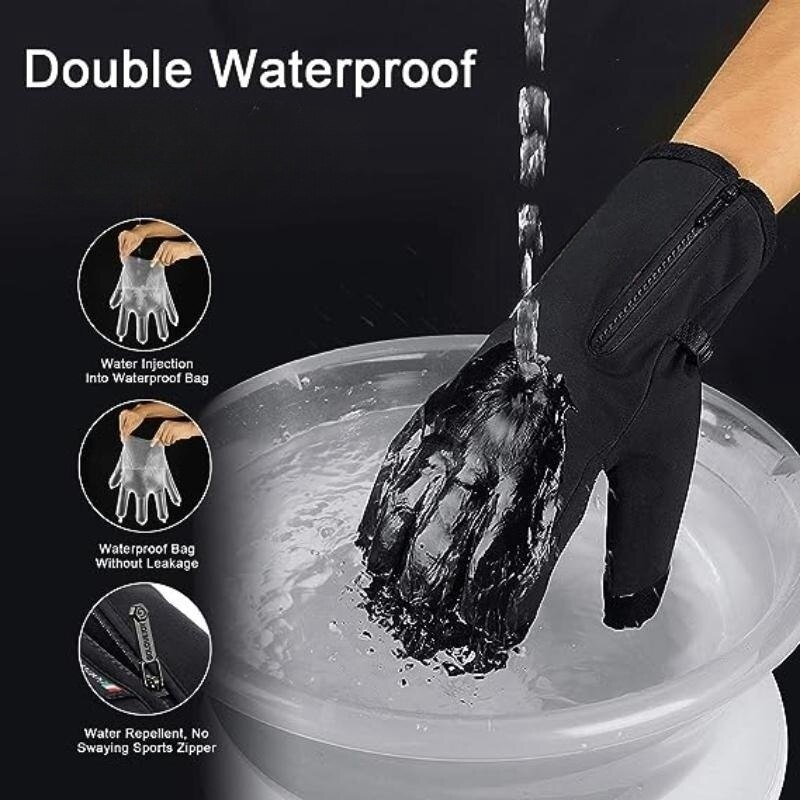 Winter Warm Gloves Men Women T - Leather Driving Glove ulasan dan harga