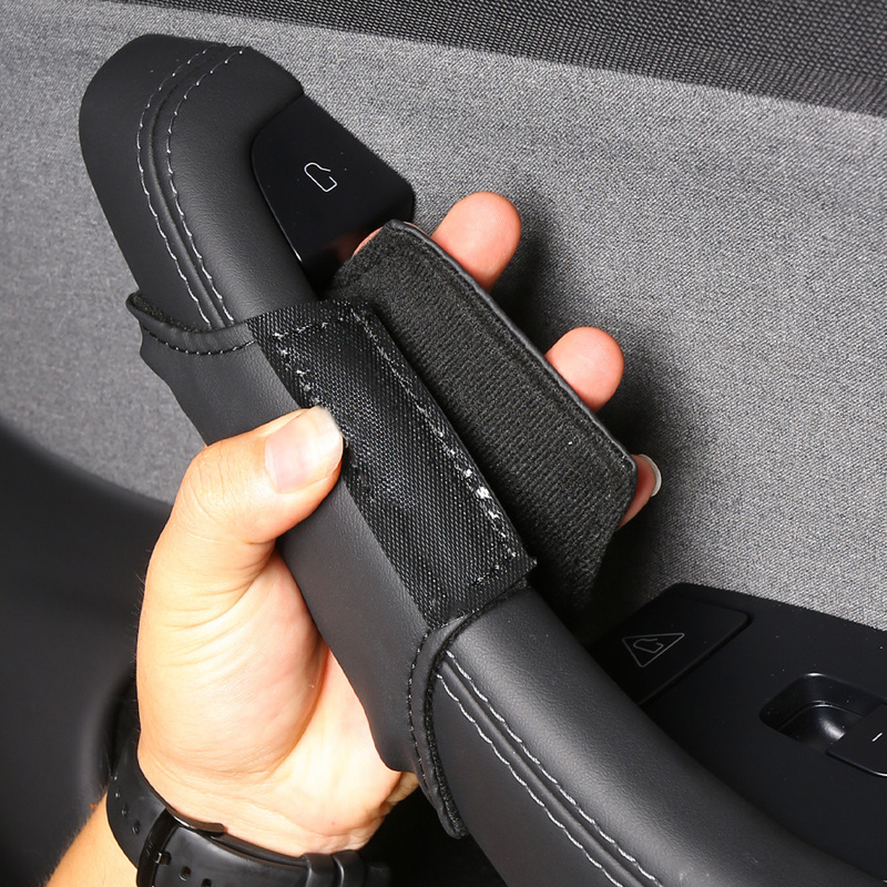 Car Interior Door Handle Glove - Leather Driving Glove ulasan dan harga