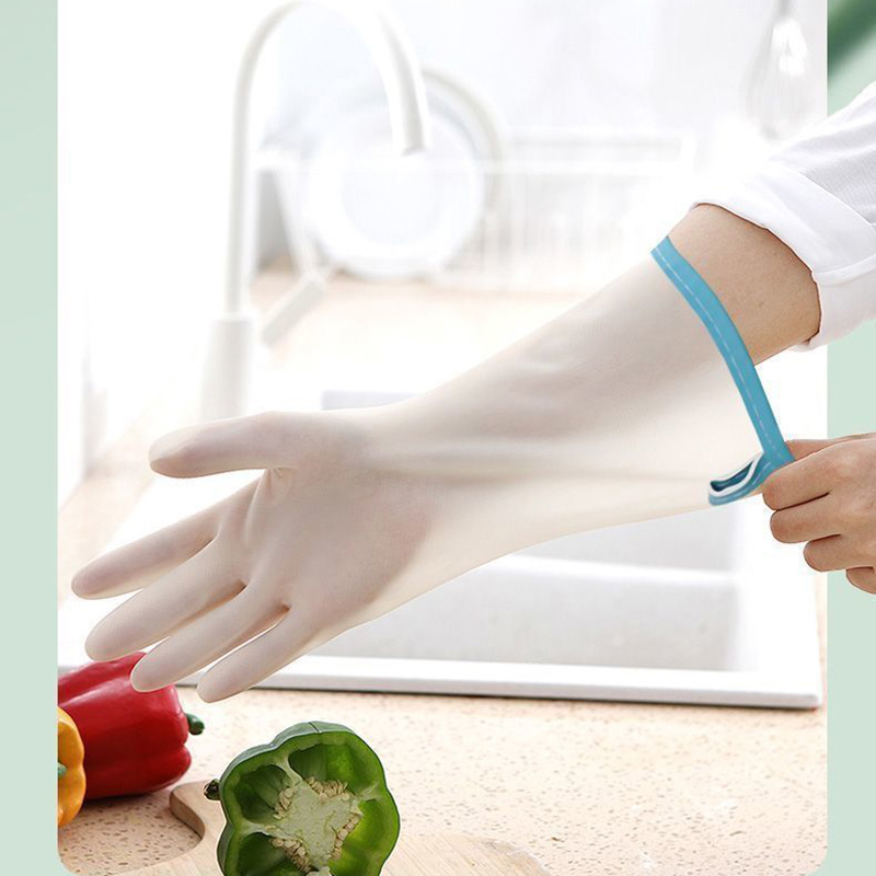 Nitrile Dishwashing Gloves Thi - Dish Glove Rubber ulasan dan harga